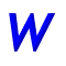 w